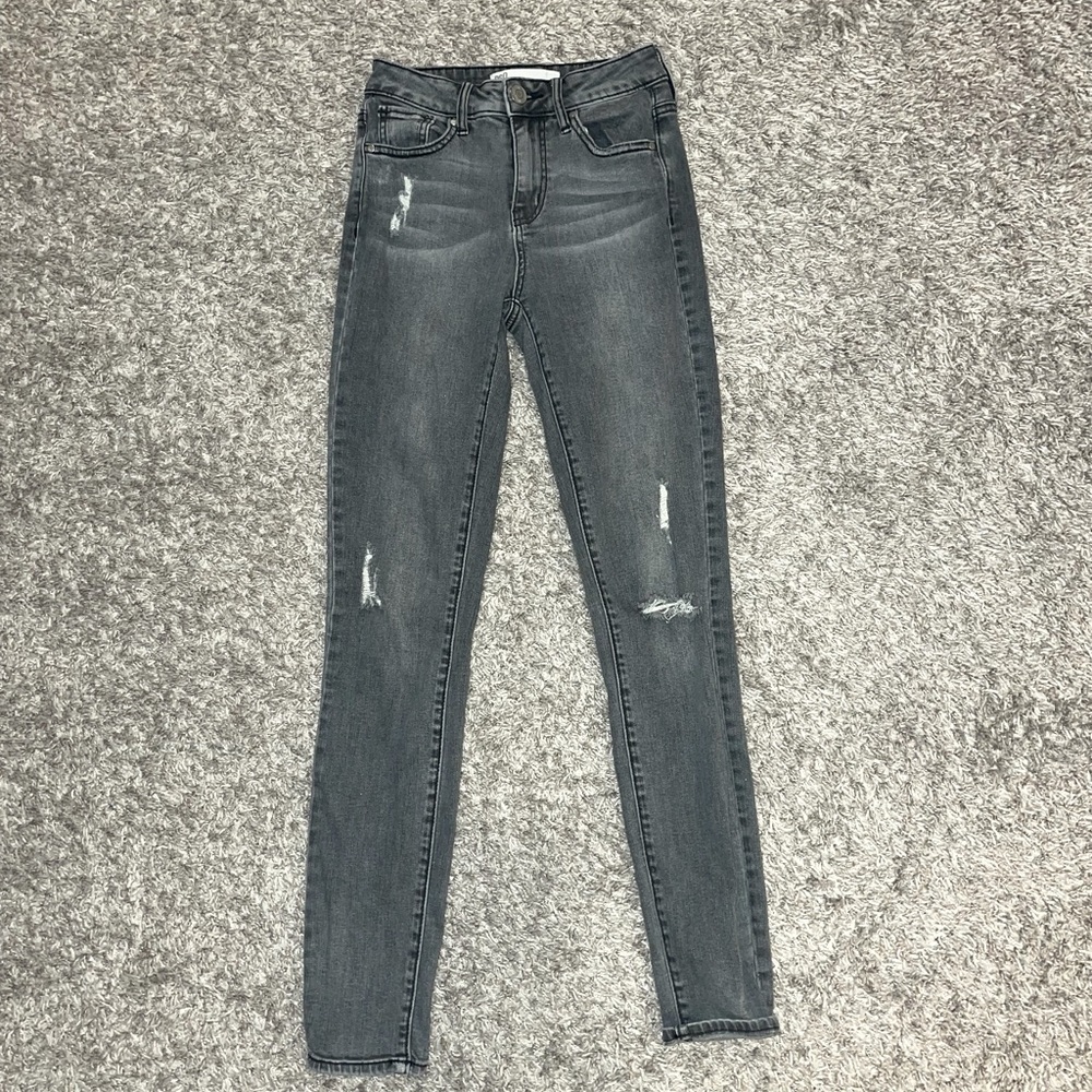RSQ Grey Skinny Jeans Size 1
